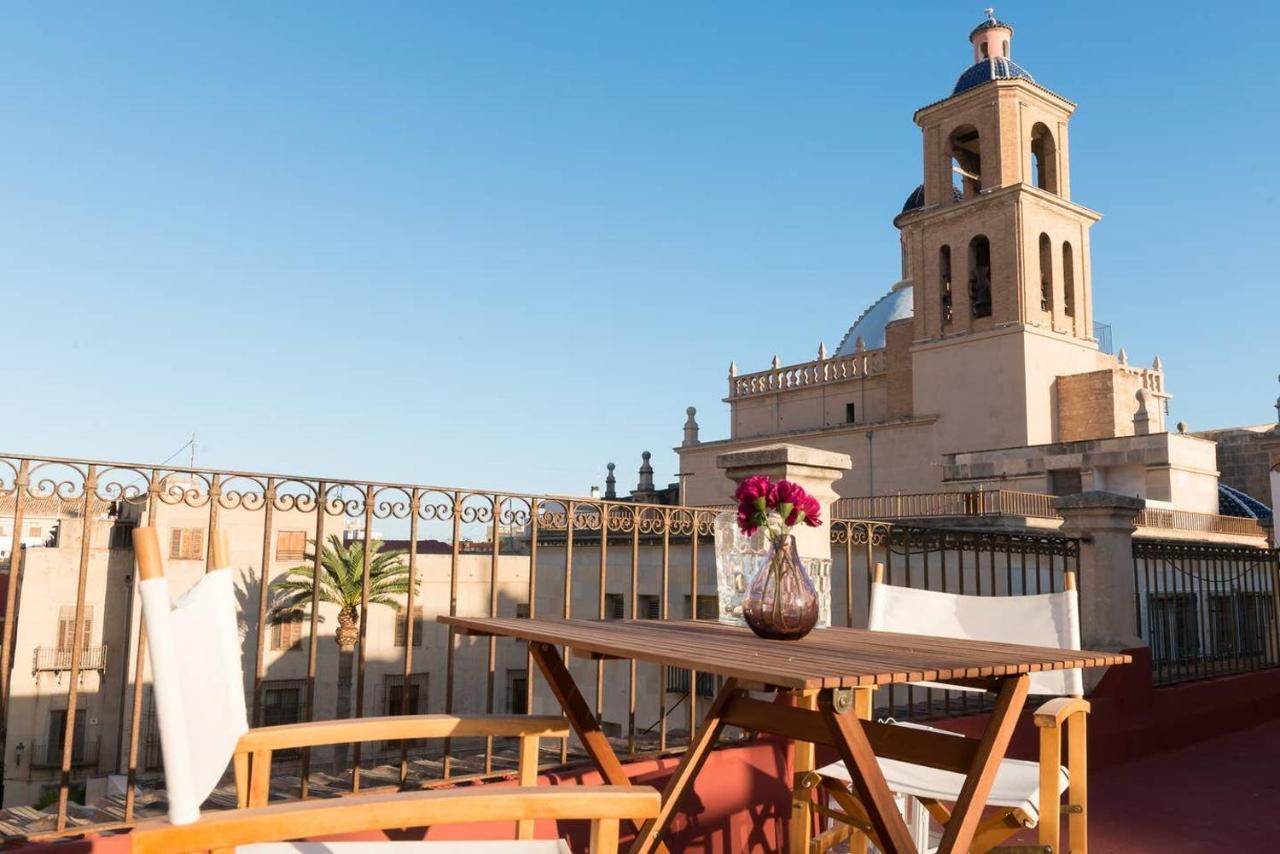 Alc - Stylish Studio With Fantastic Terrace, Old Town Alicante Exterior foto