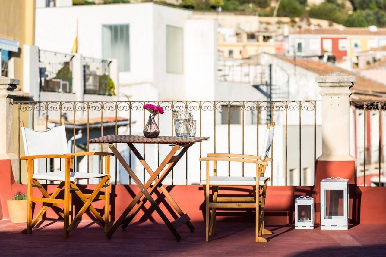 Alc - Stylish Studio With Fantastic Terrace, Old Town Alicante Exterior foto